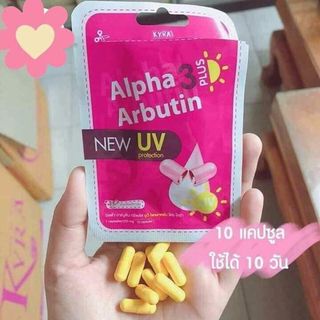 Viên kích trắng da Alpha Thailand (Mẫu mới)