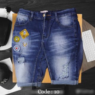 QUẦN SHORT JEAN THỂU RÁCH