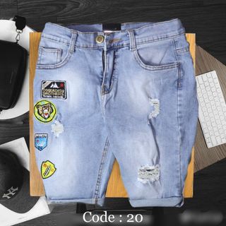 QUẦN SHORT JEAN THỂU RÁCH