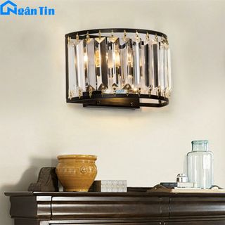 Đèn led treo tường gắn tường pha lê trang trí trong nhà cầu thang Led 8W 220V GT321 Ngân Tin giá sỉ