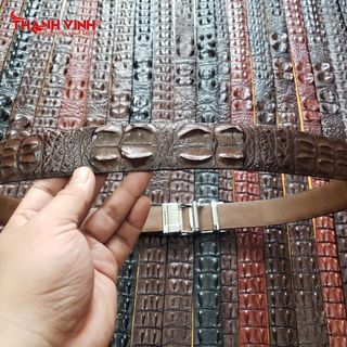 Dây thắt lưng-dây nịt da cá sấu