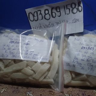 Mứt dừa non Bến Tre mứt dừa non miếng Nhà Vườn Tại Gia sên đường phèn bếp củi