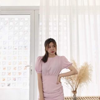 Đầm xốp nhún rút