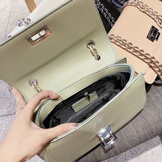 Túi xách nữ da dây phối