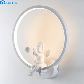 Đèn Led treo tường gắn tường trang trí trong nhà cầu thang hình thiên thần Led 8W 3 chế độ màu GT336-19 Ngân Tin giá sỉ