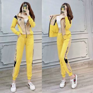 Set bộ dài tay phối màu