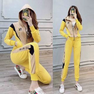 Set bộ dài tay phối màu