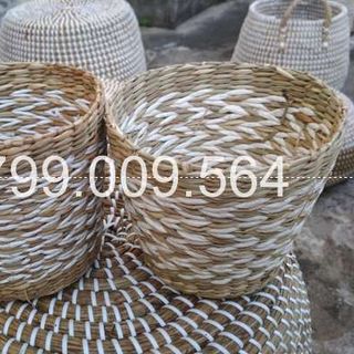 Hộp đựng , giở hoa từ cói