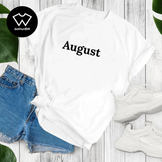 Áo thun tháng 1 - 12