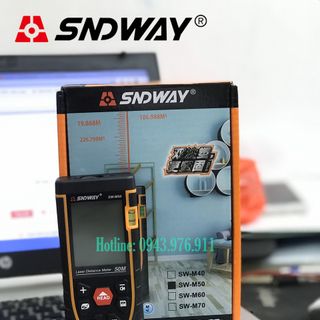 SNDWAY M-50 | Thước đo khoảng cách laser 50met