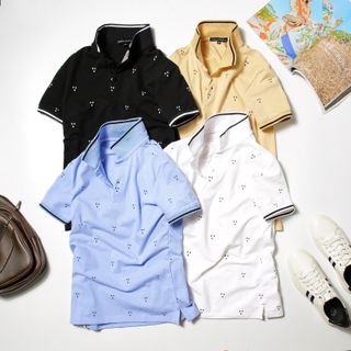 ÁO THUN CÁ SẤU IN TAM GIÁC [ NHẬN ĐẶT SẢN XUẤT ]