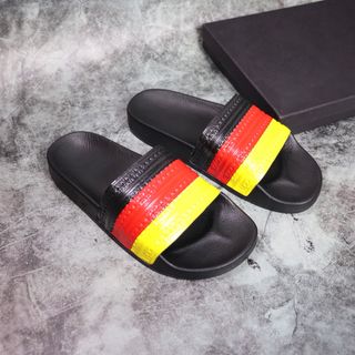DÉP QUAI NGANG SỌC 3 MÀU