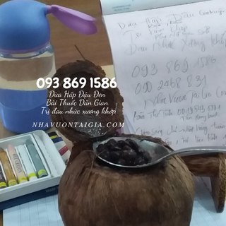 Dừa Hấp đậu cách thủy 7h chữa đai nhức xương khớp