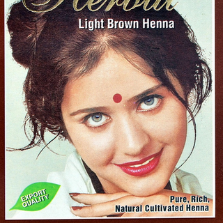 Nhuộm tóc henna Ấn độ Màu nâu sáng