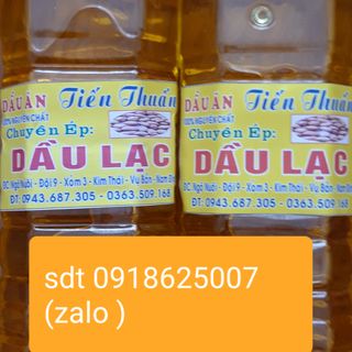 Dầu Lạc Nguyên Chất Tiến Thuấn