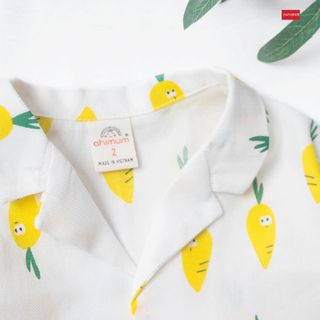 BỘ ĐŨI TẰM HỌA TIẾT CAROT
