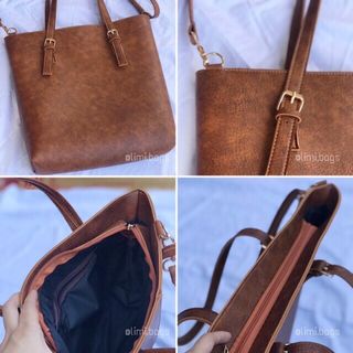 Túi Tote Da Vintage