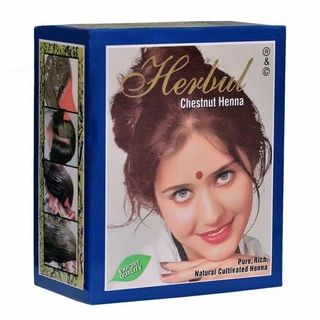 Nhuộm tóc henna Ấn độ Màu nâu hạt dẻ