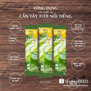 cần tây mật ong
