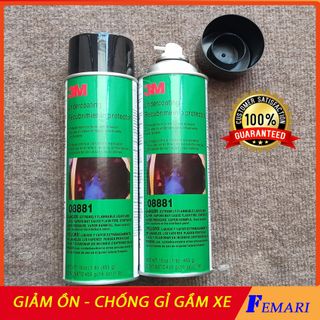[ Xịt Tay ] Sơn phủ gầm, sơn chống sét rỉ 3M Mỹ màu đen 700ml