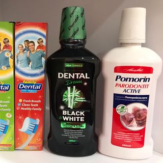 Kem đánh răng Dental Family Total + Whitening Bảo vệ toàn diện - Làm trắng răng