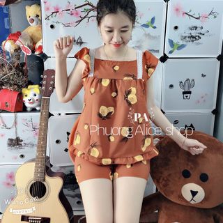 Đồ bộ dâu cute