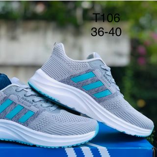 Giày thể thao nữ xám xanh 106