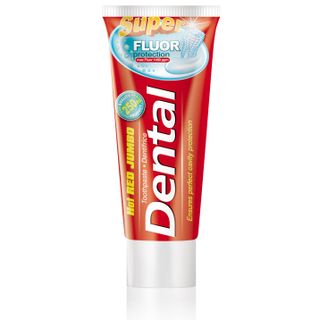 Kem đánh răng Dental Hot Red JUMBO Super Fluor Protection-250ml