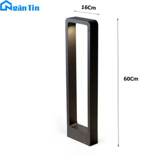 Đèn trụ sân vườn ngoài trời Led 10w 220V VNT6610 Ngân Tin