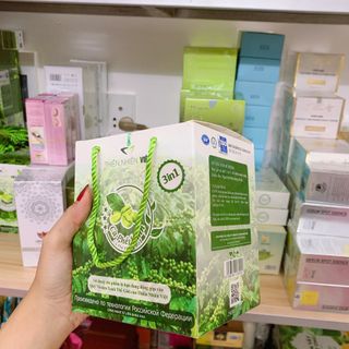 cafe xanh hộp 30 gói