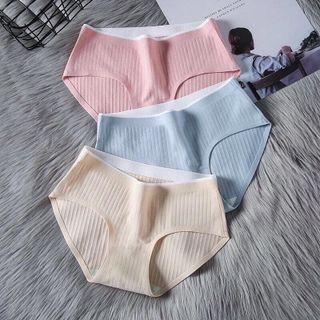 Quần lót nữ không viền, quần lót cotton không đường may thấm hút mồ hôi