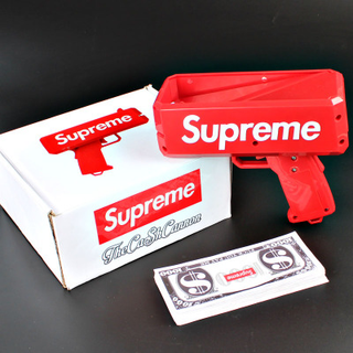 Đồ Chơi Súng Bắn Tiền Suprme Full Box Tặng Kèm 100 Tờ Tiền Dolar Suprme