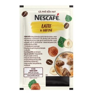 Cafe sữa hạt vị hạt phỉ