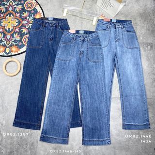 Quần jeans kiểu ống đứng 2020 giá sỉ