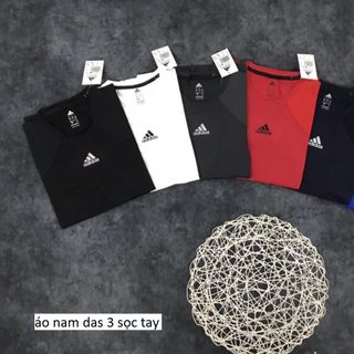 ÁO NAM THỂ THAO 3 SỌC TAY
