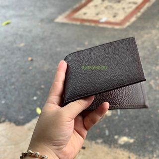 ví hạt da bò 100%