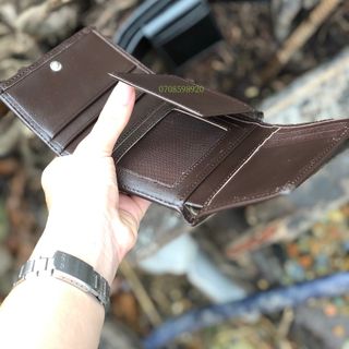 VÍ ba gấp da bò 100%