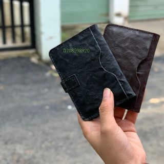 Ví namecard sần lá