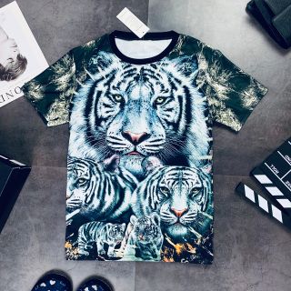 Áo thun cộc tay in hình 3D