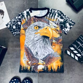 Áo thun cộc tay in hình 3D