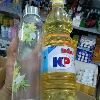 dầu dừa nguyên chất tam quan bình định chai 1lit