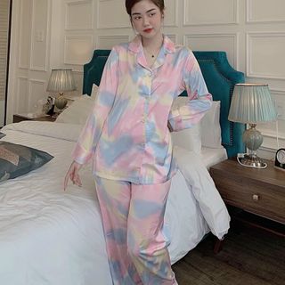 Đồ ngủ đồ mặc nhà tdqd Loang Lụa Quảng Châu