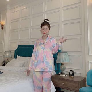 Đồ ngủ đồ mặc nhà tdqd Loang Lụa Quảng Châu