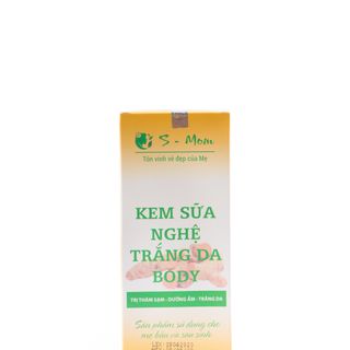 Kem Sữa Nghệ Trắng Da Body S-Mom