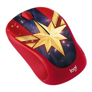 Chuột wireless không dây Logitech M328 captain Marvel