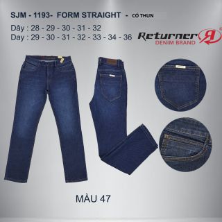 QUẦN DÀI JEANS NAM CAO CẤP - SJM 1193