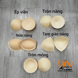 Bộ Mút đệm nâng lót áo bra,áo tập gym, yoga , đồ bơi, bikini nhiều mẫu