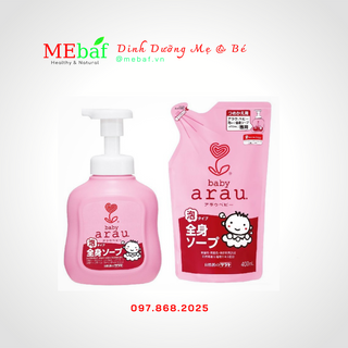 Nước rửa bình Arau baby Nhật chai 500ml giá sỉ