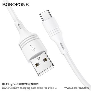 Cáp Sạc Truyền Dữ Liệu BOROFONE BX43 CoolJoy Cổng Type C