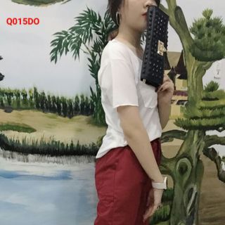 Quần jocger kaki khóa khéo nữ - quần kaki nữ